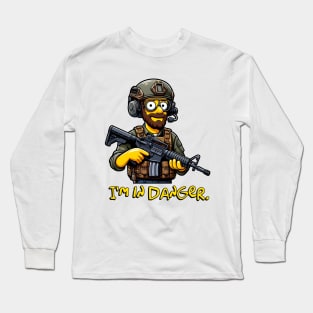 Tactical Yellow People Long Sleeve T-Shirt